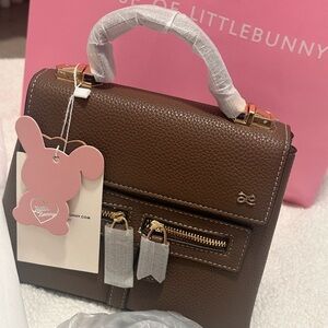 mini clara in taupe house of little bunny